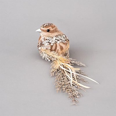 ΠΟΥΛΑΚΙ ΣΑΜΠΑΝΙ, ΜΕ GLITTER, ΠΟΥΠΟΥΛΑ ΚΑΙ ΒΕΛΟΥΔΟ, 30cm (600-45334)