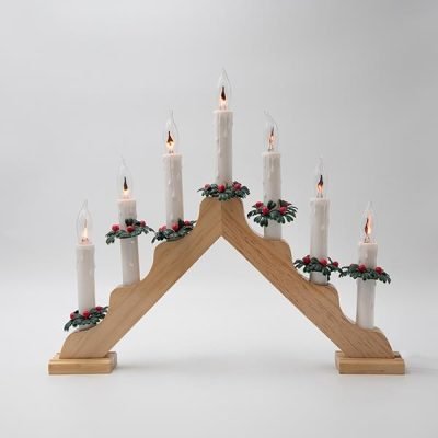 ΞΥΛΙΝΟ ΚΗΡΟΠΗΓΙΟ, ΓΕΦΥΡΑ, ΓΗΙΝΟ ΚΑΦΕ, ΜΕ ΜΕΤΑΣΧΗΜΑΤΙΣΤΗ, 40×4.8×33.8cm (600-48159)