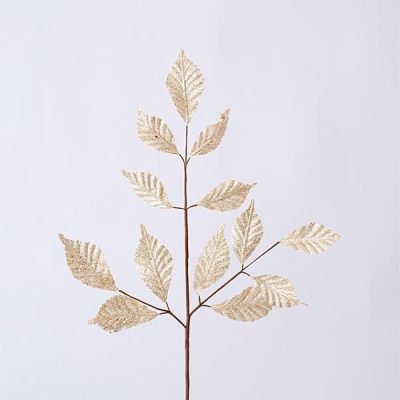 ΚΛΑΔΙ, ΜΕ ΦΥΛΛΑ ΚΑΙ GLITTER, 72cm (600-45356)