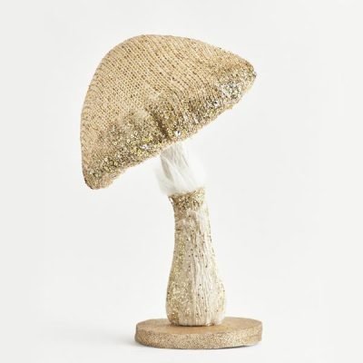 ΥΦΑΣΜΑΤΙΝΟ ΜΑΝΙΤΑΡΙ , ΣΑΜΠΑΝΙ ΜΕ ΓΚΛΙΤΕΡ, 16x16x26cm (600-44445)