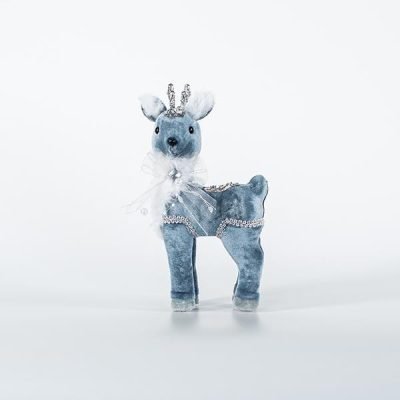 ΒΕΛΟΥΔΙΝΟ ΤΑΡΑΝΔΑΚΙ, ΜΠΛΕ, ΑΡΙΣΤΕΡΟ, 12x23cm (600-44738)