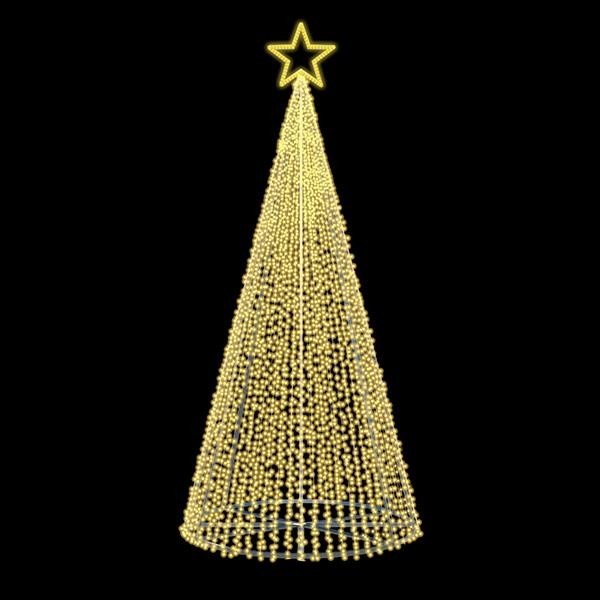 ΕΠΑΓΓΕΛΜΑΤΙΚΟ ΣΧΕΔΙΟ, ΧΡΙΣΤΟΥΓΕΝΝΙΑΤΙΚΟ ΔΕΝΤΡΟ 3D, 230V, ΘΕΡΜΗ ΛΕΥΚΗ ΦΩΤΟΣΩΛΗΝΑ, ΘΕΡΜΟ ΛΕΥΚΟ LED, 900x350cm, IP65 (600-23569)