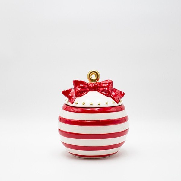 ΜΠΙΣΚΟΤΙΕΡΑ, ΧΡΙΣΤΟΥΓΕΝΝΙΑΤΙΚΗ ΜΠΑΛΑ CANDY, ΔΙΑΚΟΣΜΗΤΙΚΗ, 17x20cm (600-47026)