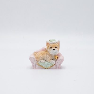 ΣΤΟΛΙΔΙ ΠΟΛΥΡΕΖΙΝ, ΣΚΥΛΑΚΙ ΣΕ ΚΑΝΑΠΕ, ΠΑΛ ΧΡΩΜΑ, 7×5.5cm (600-46922)