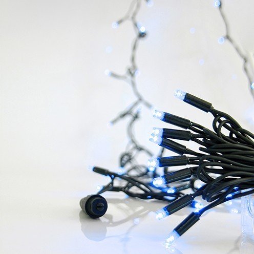 ΣΕΙΡΑ, 100 LED 5mm ΜΕ ΚΑΛΥΜΜΑ, 230V, 3 ΕΠΕΚΤΑΣΕΙΣ ΕΩΣ 9 ΣΕΤ, ΠΡΑΣΙΝΟ ΚΑΟΥΤΣΟΥΚ ΚΑΛΩΔΙΟ, ΜΠΛΕ LED ANA 10cm, ΠΡΟΕΚΤΑΣΗ ΠΑΡΟΧΗΣ 1.5m, ΙΡ65 (600-09116)