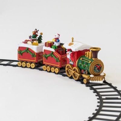 ΤΡΕΝΑΚΙ ΜΕ ΡΑΓΕΣ, ΜΕ ΜΟΥΣΙΚΗ ΚΑΙ ΚΙΝΗΣΗ, 2 LED, ΜΠΑΤΑΡΙΑΣ, ΤΡΕΝΟ 50cm, ΡΑΓΕΣ Φ115cm (600-45805)