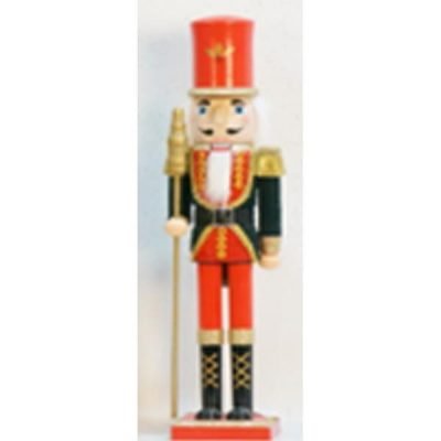 ΚΑΡΥΟΘΡΑΥΣΤΗΣ, ΠΛΑΣΤΙΚΟΣ, ΚΟΚΚΙΝΟ ΜΕ ΠΡΑΣΙΝΟ, 55cm (600-46459)