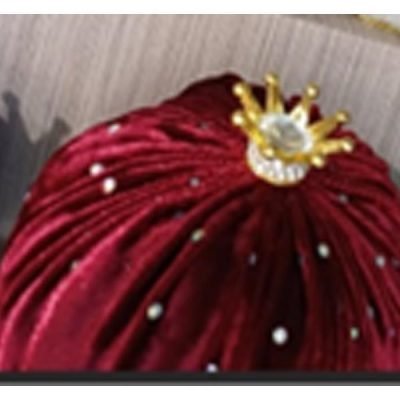 ΡΟΔΙ, ΒΕΛΟΥΔΙΝΟ, ΜΠΟΡΝΤΟ, ΜΕ ΚΡΥΣΤΑΛΛΑΚΙΑ, 10cm (600-46618)