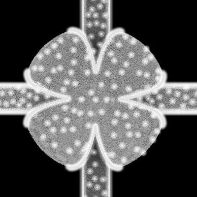 ΕΠΑΓΓΕΛΜΑΤΙΚΟ ΣΧΕΔΙΟ, ΕΠΙΤΟΙΧΙΟ, ΦΙΟΓΚΟΣ, 230V, ΛΕΥΚΗ LED ΦΩΤΟΣΩΛΗΝΑ, ΛΕΥΚΟ LED, 300x300cm, IP65 (600-23590)