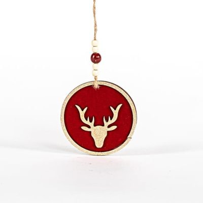 ΞΥΛΙΝΟ ΣΤΟΛΙΔΙ, ΤΑΡΑΝΔΟΣ, ΚΟΚΚΙΝΟ, ΜΕ ΒΕΛΟΥΔΟ, 11×0,5cm (600-45211)