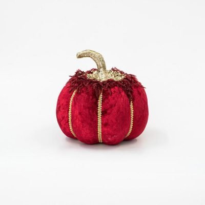 ΒΕΛΟΥΔΙΝΗ ΚΟΛΟΚΥΘΑ, ΜΠΟΡΝΤΟ, ΜΕ ΧΡΥΣΟ ΓΚΛΙΤΕΡ, 20cm (600-45561)