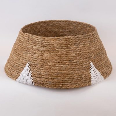 ΠΟΔΙΑ ΔΕΝΤΡΟΥ, ΨΑΘΙΝΗ ΜΕ ΛΕΥΚΕΣ ΛΕΠΤΟΜΕΡΕΙΕΣ, 35x58x23cm (600-46191)