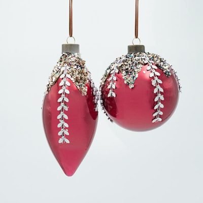 ΓΥΑΛΙΝΟ ΣΤΟΛΙΔΙ, ΜΠΟΡΝΤΟ ΜΕ ΑΣΗΜΙ ΣΙΡΙΤΙ, 2ΣΧΕΔΙΑ, ΣΕΤ 4ΤΜΧ, 10cm (600-47461)