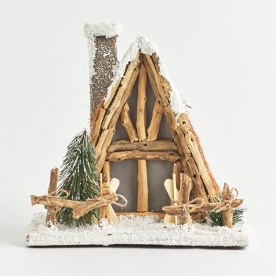 ΣΠΙΤΑΚΙ ΦΩΤΙΖΟΜΕΝΟ, ΜΠΑΤΑΡΙΑΣ, 26x19x25,5cm (600-43991)