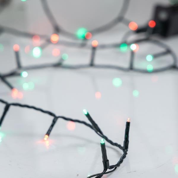 ΣΕΙΡΑ, 240 LED 3mm, 31V ΜΕΤΑΣΧΗΜΑΤΙΣΤΗ, 8 ΠΡΟΓΡΑΜΜΑΤΑ & ΜΝΗΜΗ, ΠΡΑΣΙΝΟ PVC ΚΑΛΩΔΙΟ, ΚΟΚΚΙΝΟ & ΠΡΑΣΙΝΟ LED (ΕΝΑΛΛΑΞ) ΑΝΑ 5cm, ΠΡΟΕΚΤΑΣΗ ΠΑΡΟΧΗΣ 3m, IP44 (600-13291)