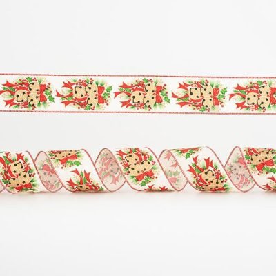 ΚΟΡΔΕΛΑ ΛΕΥΚΗ, ΜΕ ΚΑΜΠΑΝΑΚΙΑ, 6,35cm, 10Y (600-44979)