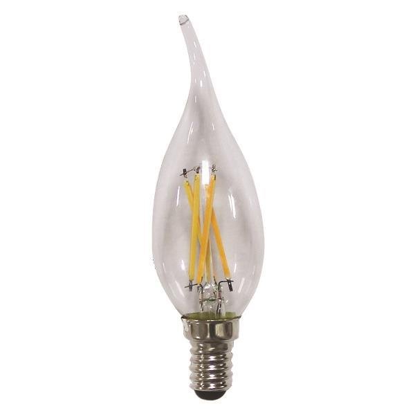 ΛΑΜΠΑ LED ΚΕΡΙ ΜΥΤΗ CROSSED FILAMENT 4.2W 806lm E14 2700K 220-240V DIMMABLE (147-78176)
