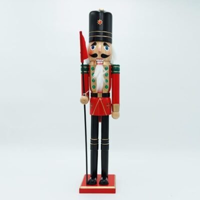 ΚΑΡΥΟΘΡΑΥΣΤΗΣ, ΚΟΚΚΙΝΟΣ, ΜΕ ΛΑΒΑΡΟ, 12x50cm (600-46873)