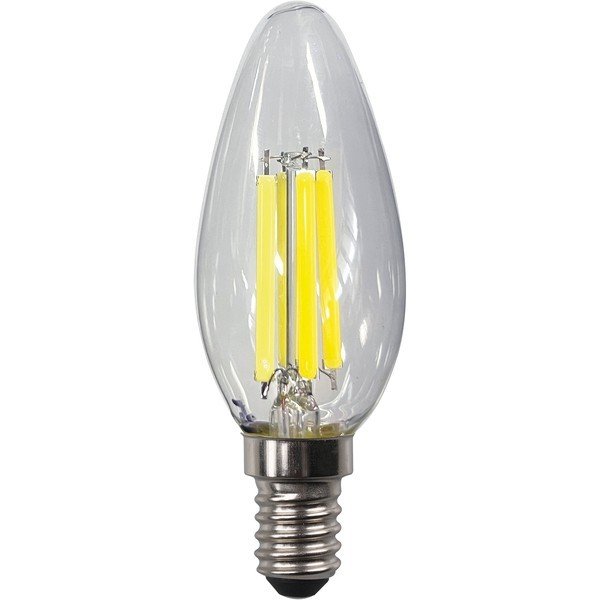 ΛΑΜΠΑ ΚΕΡΙ C35 FILAMENT 2,5W 525lm E14 3000K 220-240V CLEAR (147-78337)