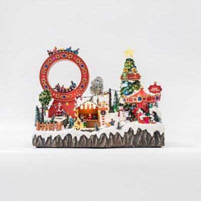 ΛΟΥΝΑ ΠΑΡΚ, ΜΕ ΚΑΡΟΥΖΕΛ, ΡΟΔΑ-ΤΡΕΝΑΚΙ ΚΑΙ ΔΕΝΤΡΟ, ΜΕ ΜΟΥΣΙΚΗ ΚΑΙ ΚΙΝΗΣΗ, 62 LED, ΜΕ ΜΕΤΑΣΧΗΜΑΤΙΣΤΗ, 47,5x32x35,5cm (600-45808)