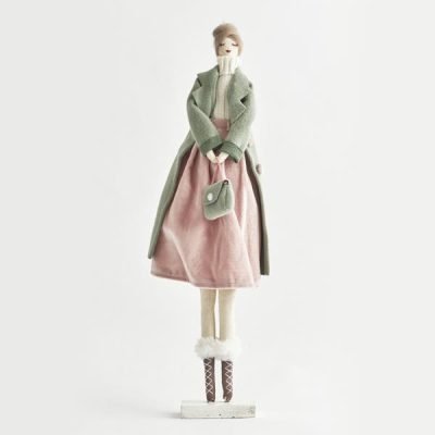 ΚΥΡΙΑ ΜΕ ΜΕΝΤΑ-ΡΟΖ ΦΟΡΕΜΑ, 15x49cm (600-44485)