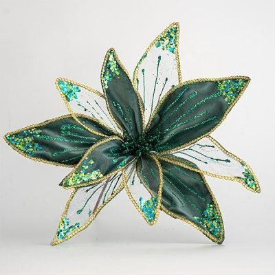 ΒΕΛΟΥΔΙΝΟ ΛΟΥΛΟΥΔΙ, ΤΙΡΚΟΥΑΖ ΚΑΙ ΔΙΑΦΑΝΟ, 40cm (600-44753)