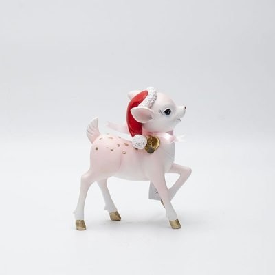 ΕΛΑΦΑΚΙ ΠΟΛΥΡΕΖΙΝ, ΡΟΖ, ΜΕ ΣΚΟΥΦΑΚΙ, 11.5x6x13.3cm (600-46740)