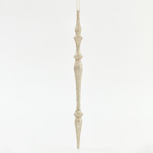 ΑΚΡΥΛΙΚΟΣ ΣΤΑΛΑΚΤΙΤΗΣ, ΜΕ ΧΡΥΣΟ GLITTER, 30,48x0,33cm (600-40691)