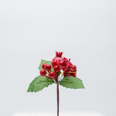 ΠΙΚΑΚΙ ΜΕ ΜΗΛΟ, ΡΟΔΙ ΚΑΙ ΔΩΡΑΚΙ, 15cm (600-47614)