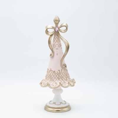 ΔΕΝΤΡΟ ΠΟΛΥΡΕΖΙΝ, ΡΟΖ ΝΤΕΓΚΡΑΝΤΕ, ΜΕ ΦΙΟΓΚΟ, 13x13x35.5cm (600-46760)