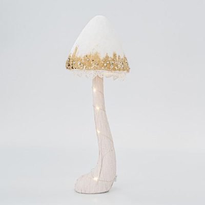 ΒΕΛΟΥΔΙΝΟ ΜΑΝΙΤΑΡΙ, ΛΕΥΚΟ, ΦΩΤΙΖΟΜΕΝΟ, 15x41cm (600-45577)