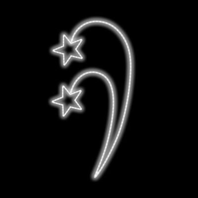 ΕΠΑΓΓΕΛΜΑΤΙΚΟ ΣΧΕΔΙΟ, ΕΠΙΣΤΗΛΙΟ, ΜΕ 2 ΑΣΤΕΡΙΑ, 230V, ΘΕΡΜΗ ΛΕΥΚΗ LED ΦΩΤΟΣΩΛΗΝΑ, 140x90cm, IP65 (600-23535)