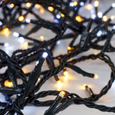 ΣΕΙΡΑ, 200 LED 3mm, 31V ΜΕΤΑΣΧΗΜΑΤΙΣΤΗ, 4 ΕΠΕΚΤΑΣΕΙΣ ΕΩΣ 3 ΣΕΤ, ΠΡΑΣΙΝΟ PVC ΚΑΛΩΔΙΟ, ΛΕΥΚΟ & ΘΕΡΜΟ ΛΕΥΚΟ LED (ΕΝΑΛΛΑΞ) ANA 5cm, ΠΡΟΕΚΤΑΣΗ ΠΑΡΟΧΗΣ 3m, ΙΡ44 (600-11316)