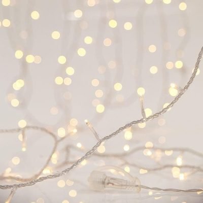 ΣΕΙΡΑ, 180 LED 3mm, 2 ΕΠΕΚΤΑΣΕΙΣ ΕΩΣ 6 ΣΕΤ, ΔΙΑΦΑΝΟ PVC ΚΑΛΩΔΙΟ, ΘΕΡΜΟ ΛΕΥΚΟ LED ANA 7.5cm, ΙΡ44 (ΧΩΡΙΣ ΜΕΤΑΣΧΗΜΑΤΙΣΤΗ, XΩΡΙΣ ΠΡΟΕΚΤΑΣΗ ΠΑΡΟΧΗΣ) (600-19621)