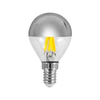 ΛΑΜΠΑ LED ΣΦΑΙΡΙΚΗ CROSSED FILAMENT 6.5W 806lm E14 2700K 220-240V DIMMABLE ΑΝΤΕΣΤΡΑΜΕΝΟΥ ΚΑΘΡΕΠΤΗ ΑΣΗΜΙ (147-78073)