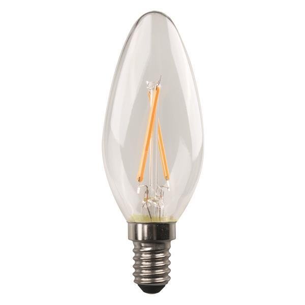 ΛΑΜΠΑ LED ΚΕΡΙ CROSSED FILAMENT 2.2W 250lm E14 4000K 220-240V (147-78110)