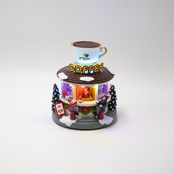 ΚΑΦΕΤΕΡΙΑ, ΜΕ ΠΕΡΙΣΤΡΕΦΟΜΕΝΗ ΚΟΥΠΑ, ΜΠΑΤΑΡΙΑΣ, 15x15x17cm (600-48100)