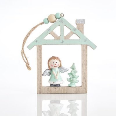 ΣΠΙΤΑΚΙ ΜΕΝΤΑ ΜΕ ΑΓΓΕΛΑΚΙ, ΚΡΕΜΑΣΤΟ, 26×11,5x4cm (600-43790)