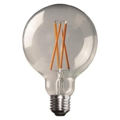 ΛΑΜΠΑ LED ΓΛΟΜΠΟΣ G95 CROSSED FILAMENT 11W 1600lm Ε27 6500K 220-240V DIMMABLE CLEAR (147-78460)