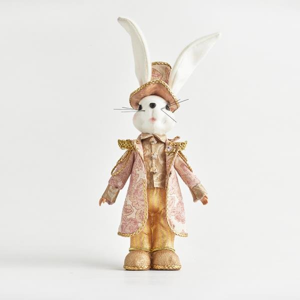 ΚΥΡΙΟΣ ΛΑΓΟΣ ΜΕ ΡΟΖ ΡΟΥΧΑ, 19x10x42cm (600-44073)