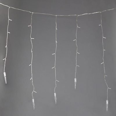 ΒΡΟΧΗ, 96 LED 5mm, 16 ΣΤΑΛΑΚΤΙΤΕΣ 9.5cm, 31V ΜΕΤΑΣΧΗΜΑΤΙΣΤΗΣ, 8 ΠΡΟΓΡΑΜΜΑΤΑ & ΜΝΗΜΗ, 4 ΕΠΕΚΤΑΣΕΙΣ ΕΩΣ 3 ΣΕΤ, ΔΙΑΦΑΝΟ PVC ΚΑΛΩΔΙΟ, ΛΕΥΚΟ LED (H80 x W300cm, 6/7/5), ΠΡΟΕΚΤΑΣΗ ΠΑΡΟΧΗΣ 3m, IP44 (600-11436)