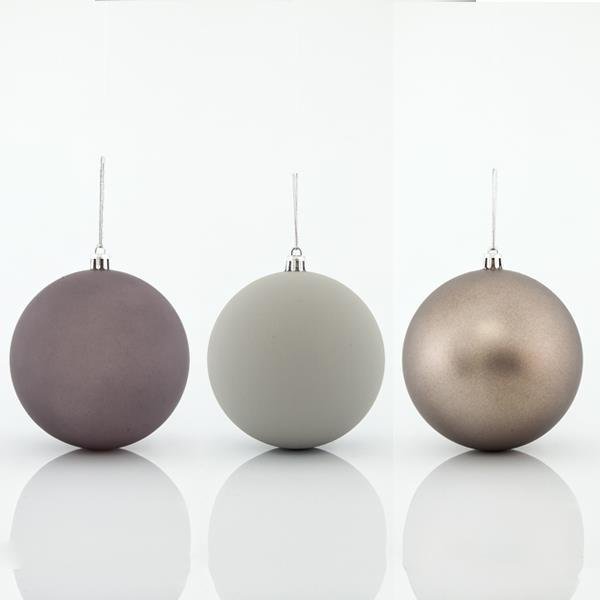 ΜΠΑΛΑ ΠΛΑΣΤΙΚΗ, ΓΚΡΙ ΡΕΤΡΟ, ΣΕΤ 6ΤΜΧ, 10cm (600-42696)