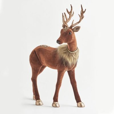 ΒΕΛΟΥΔΙΝΟΣ ΤΑΡΑΝΔΟΣ, ΣΚΟΥΡΟ ΚΑΦΕ, 37x14x52cm (600-44458)