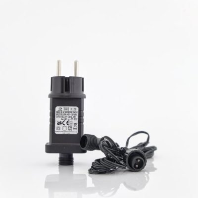 ΜΕΤΑΣΧΗΜΑΤΙΣΤΗΣ 31V/12W, ΕΩΣ 1500 LED, ΠΡΑΣΙΝΟ PVC ΚΑΛΩΔΙΟ, ΠΡΟΕΚΤΑΣΗ ΠΑΡΟΧΗΣ 3m, IP44 (600-11803)