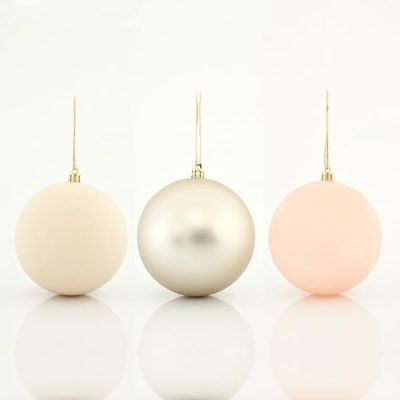 ΜΠΑΛΑ ΠΛΑΣΤΙΚΗ ΙΒΟΥΑΡ ΡΕΤΡΟ, ΣΕΤ 6ΤΜΧ, 8cm (600-42685)