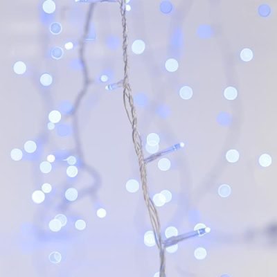 ΣΕΙΡΑ, 100 LED 3mm, 31V ΜΕΤΑΣΧΗΜΑΤΙΣΤΗ, 4 ΕΠΕΚΤΑΣΕΙΣ ΕΩΣ 3 ΣΕΤ, ΔΙΑΦΑΝΟ PVC ΚΑΛΩΔΙΟ, ΜΠΛΕ LED ΑΝΑ 5cm, ΠΡΟΕΚΤΑΣΗ ΠΑΡΟΧΗΣ 3m, ΙP44 (600-11322)