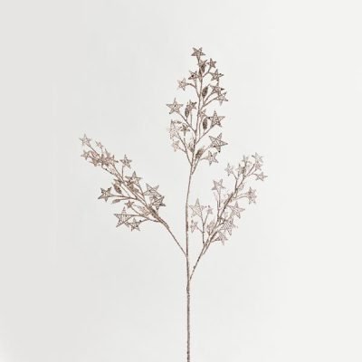 ΚΛΑΔΙ, ΜΕ ΑΣΤΕΡΙΑ, ΡΟΖ ΧΡΥΣΟ, 72cm (600-45897)