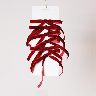 ΜΙΚΡΟΙ ΦΙΟΓΚΟΙ ΒΕΛΟΥΔΙΝΟΙ ΜΠΟΡΝΤΟ, ΣΕΤ 6ΤΜΧ, 13x19cm (600-47545)