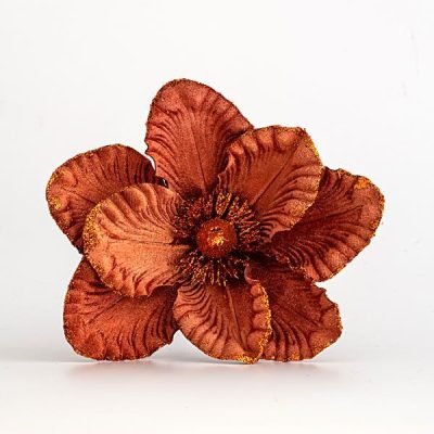 ΜΑΝΟΛΙΑ, ΥΦΑΣΜΑΤΙΝΗ, ΧΑΛΚΙΝΗ, ΜΕ GLITTER, 19x20cm (600-45377)