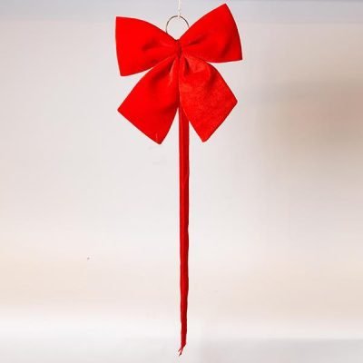 ΦΙΟΓΚΟΣ, ΒΕΛΟΥΔΙΝΟΣ ΚΟΚΚΙΝΟΣ, ΜΕ ΚΟΡΔΕΛΑ, 34cm (600-47568)